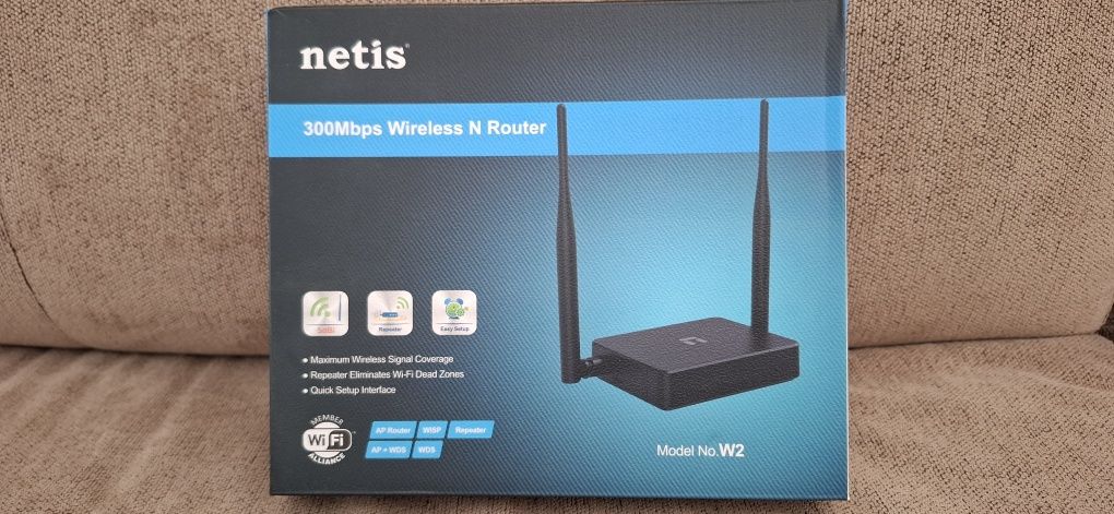 Router NETIS W2 N300 1x WAN + 4x Ethernet 300Mbps