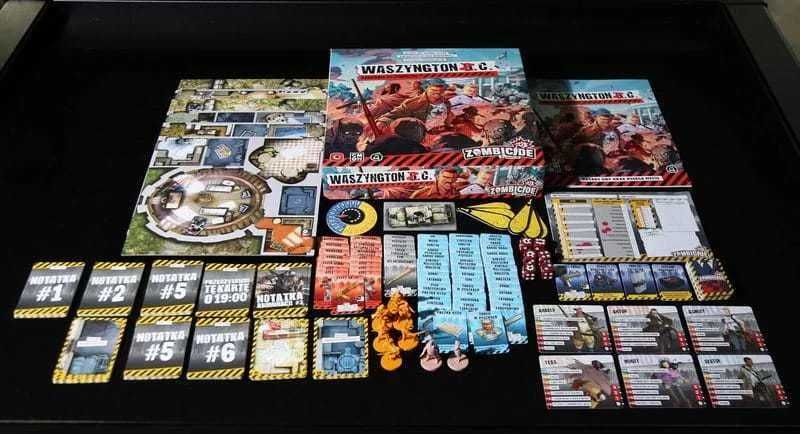 Gra Zombicide (2. edycja): Waszyngton ZC | nowa w folii | Na paragon