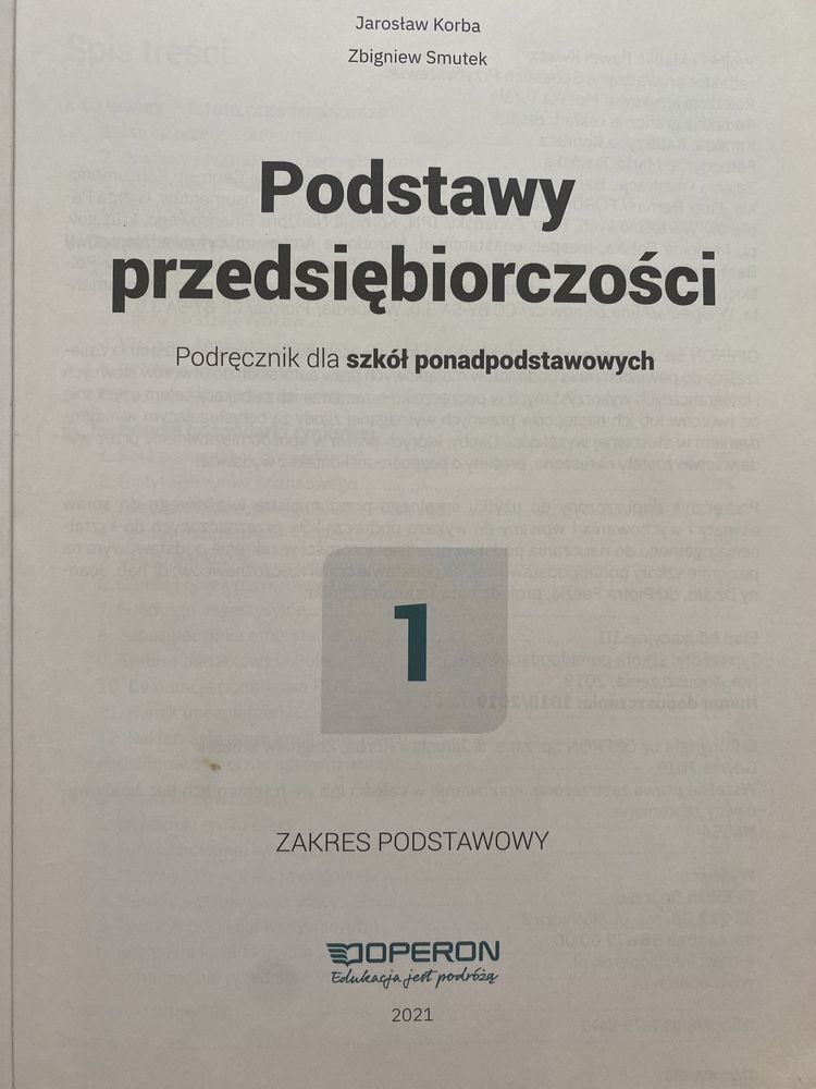 Podstawy przedsiębiorczości 1