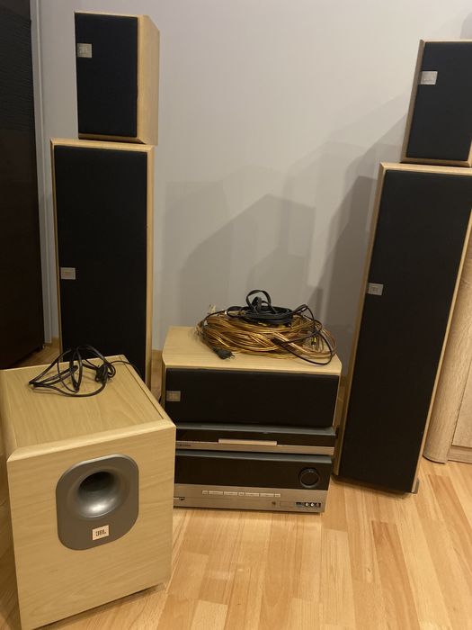 JBL Balboa zestaw glosnikow 5.1 amplituner+DVD Harman/Kardon
