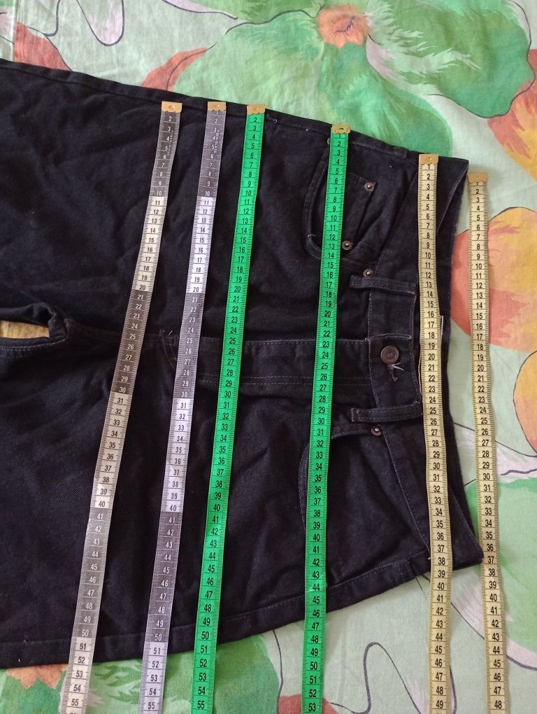 Новые мужские джинсы 32 размер черные SPOTSWEAR унисекс