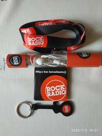 Gadżety radiowe Rock radio( słuchawki, brelok, prezerwatywa, smycz)