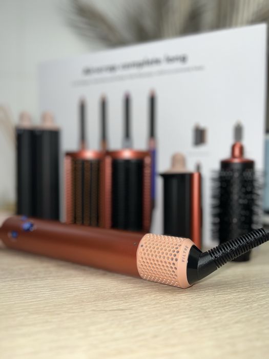 Dyson Airwrap HS05 Strawberry — стайлер 6 насадок для волосся