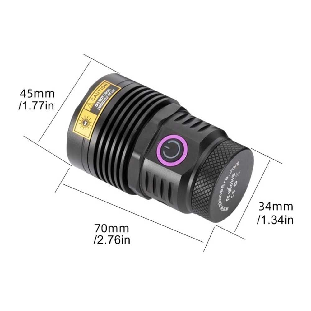 Lampa ultrafioletowa UV do kleju utwardzanie wysoka jasność 365nm