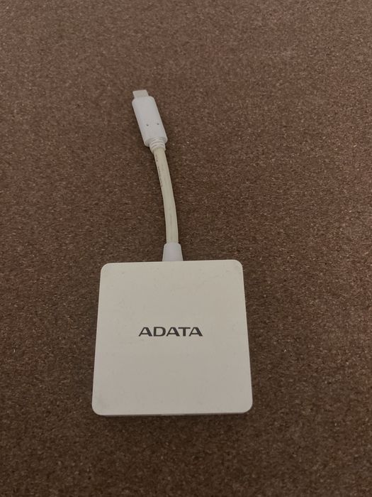 Мультипортовий адаптер ADATA USB-C HUB (ACH3PL-HUB-CWH) (0005)