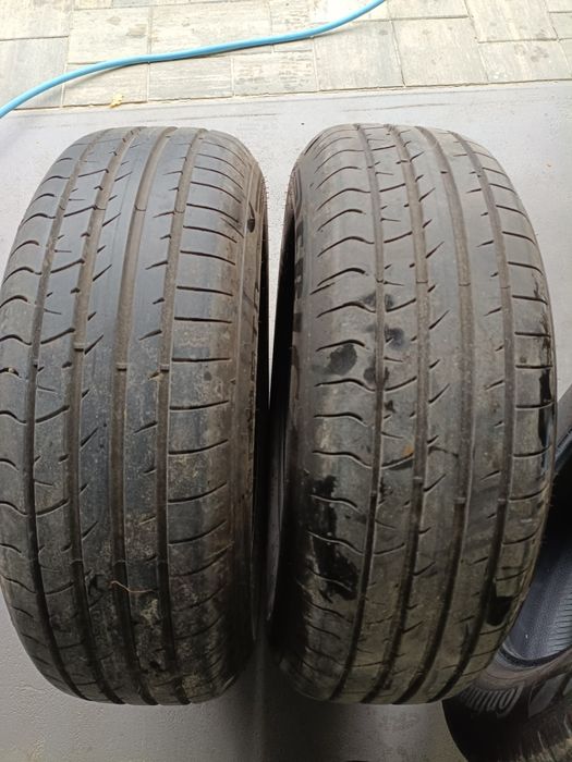 Opony prawie nowe Dębica i Continental