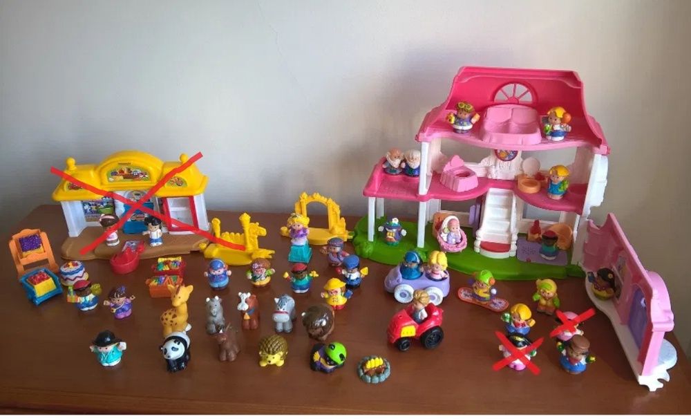 Brinquedos Little People da FISHER PRICE