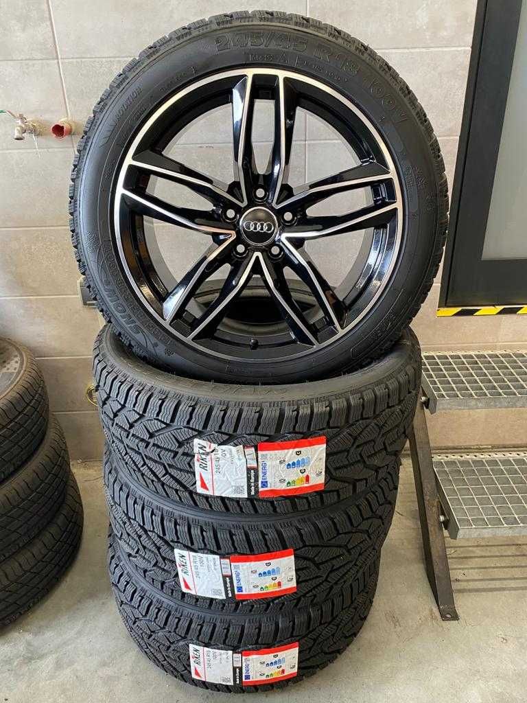 Koła Zimowe 18 Audi A6 C7 A4 B8 B9 Allroad 5x112 Nowe 245/45R18