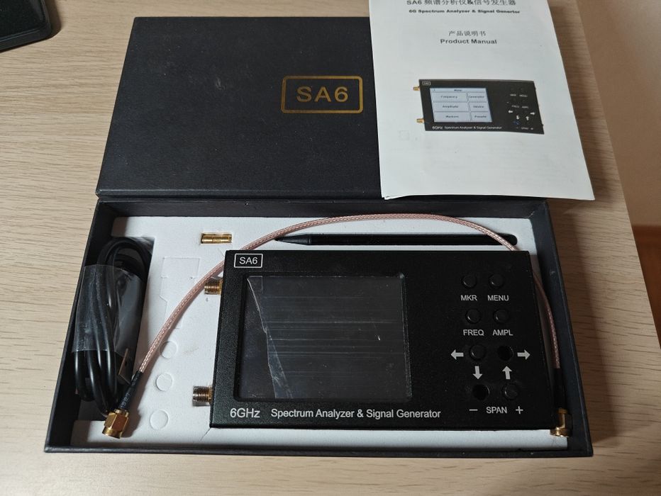 Sa6 spectrum analyzerпід ремонт аюо запчастини новий повний комплект