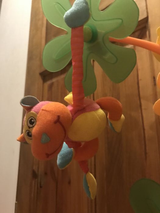 Karuzela dla niemowląt do łóżeczka Tiny love wyspa marzeń + pilot