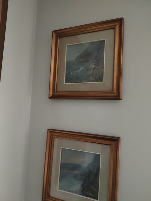 2 Quadros óleo italiano