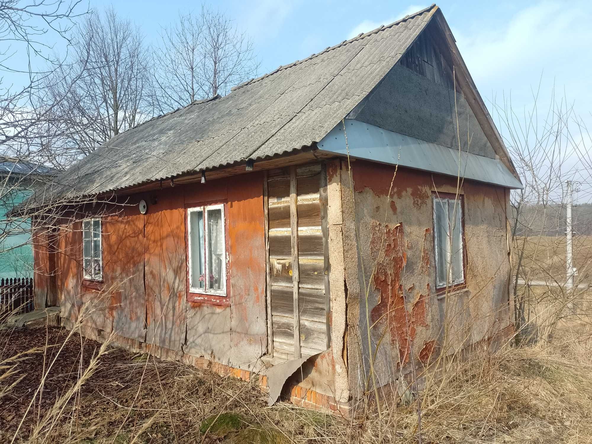 Dom drewniany do rozbiórki