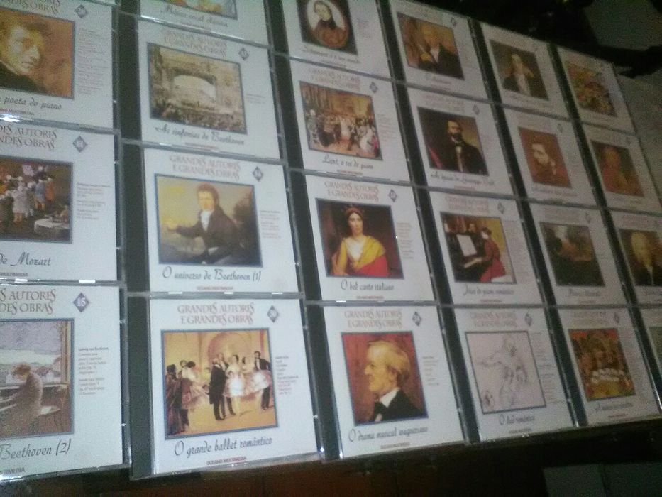 Colecção Cd's Grandes Autores e Grandes Obras