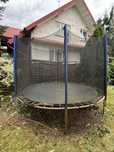 Trampolina ogrodowa duża