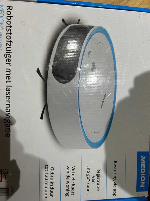 Robot sprzątający Medion MD 18861 z laserową nawigacją