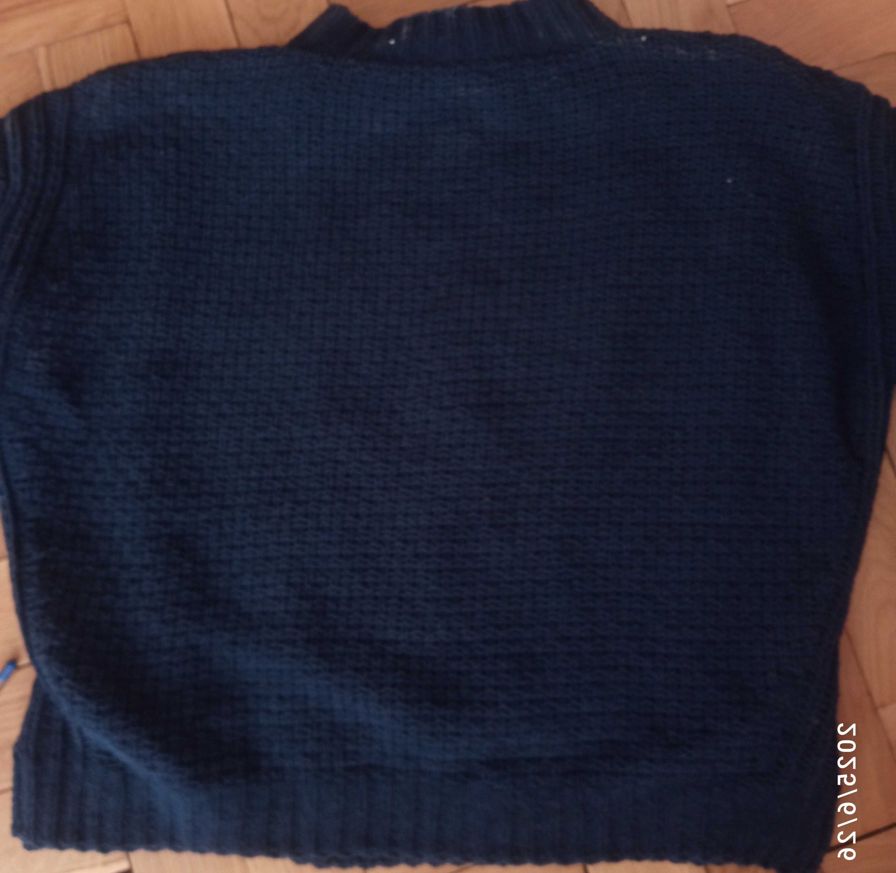 Sweter głęboki granat