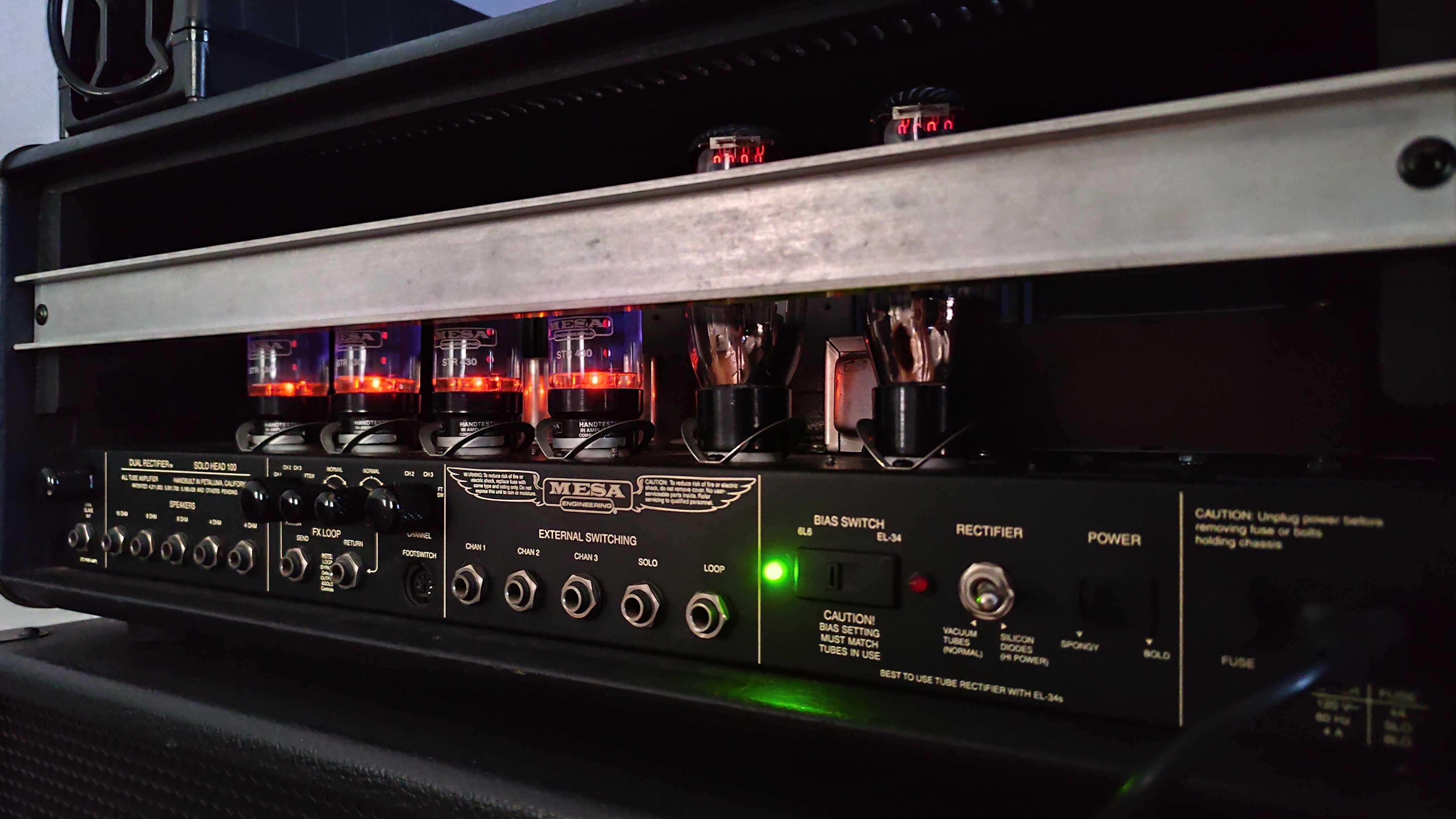 Wzmacniacz Mesa Boogie Dual Rectifier Solo Head 100W USA 2001 + trafo