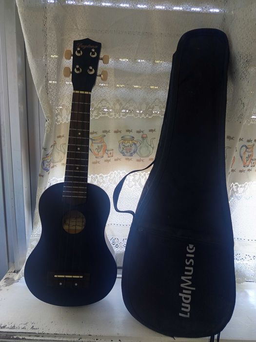 vendo ukulele soprano Daytona preto