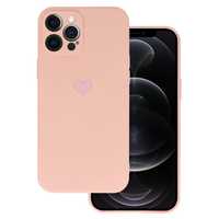 Vennus Silicone Heart Case Do Iphone 11 Pro Wzór 1 Różowy