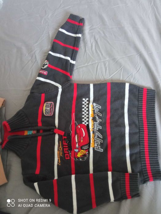 Sweter golf z długim rękawem r 110 dla chłopca