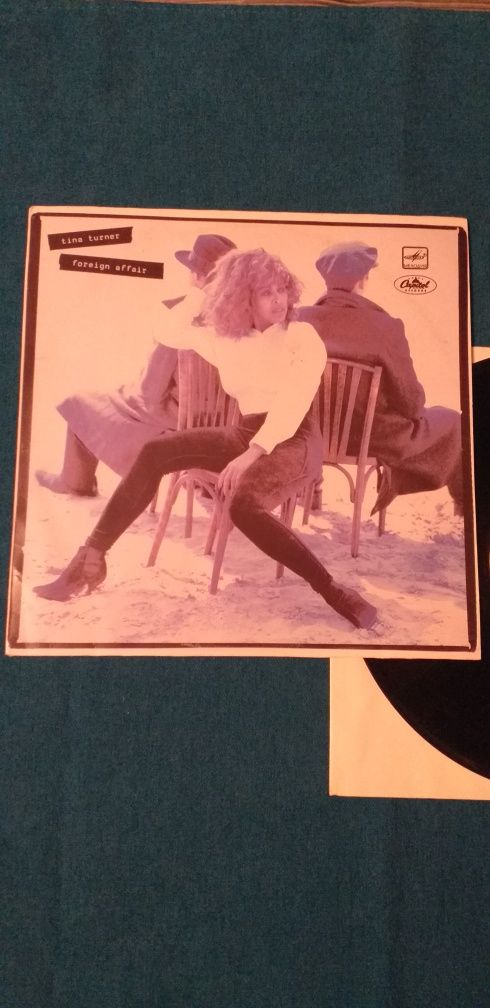 Пластинка виниловая Tina Turner " Foreign affair. 1989 года.