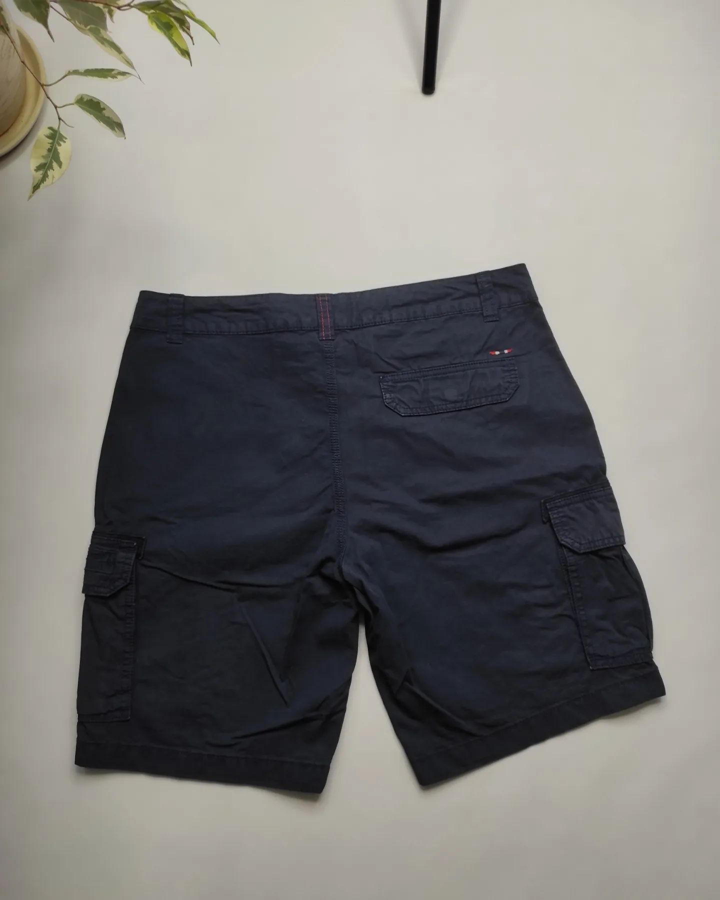 Карго шорти Napapijri Geographic Cargo Bermuda Shorts Navy