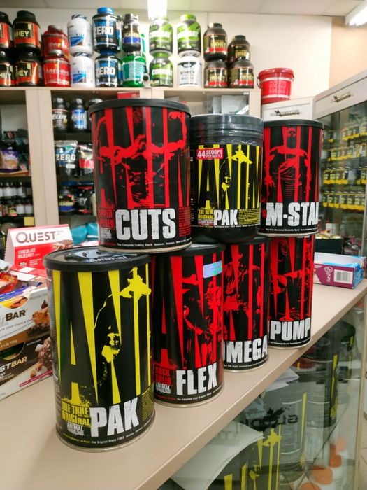 UNIVERSAL Animal Cuts Omega Pak Flex Stak жиросжигатель витамины