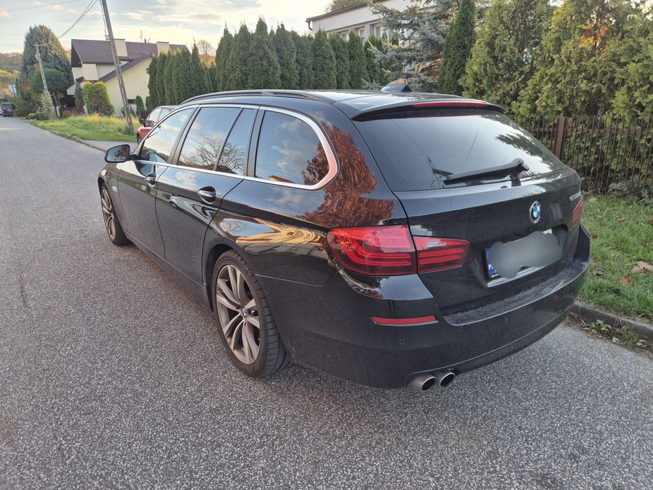 Bmw F11 Lift 530d 2015r. Dociągi Panorama Kamery 360 Hak Head UP