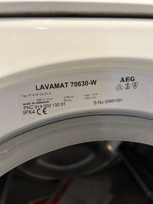 Pralka AEG Labat 70630-W