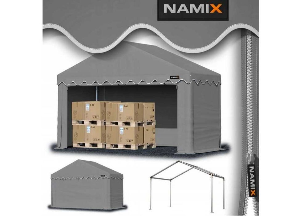 Namiot BASIC 3x2 magazynowy handlowy garaż PE 240g/m2