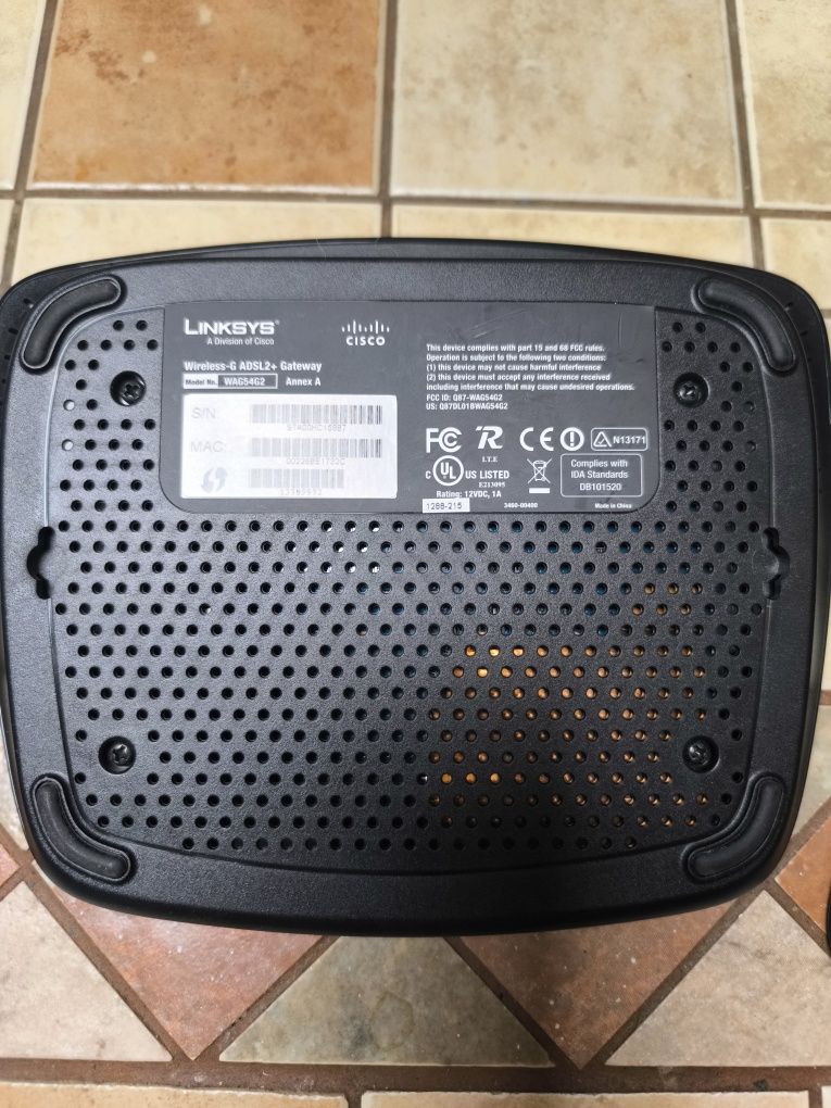Ruter Cisco Linksys WRT54G2