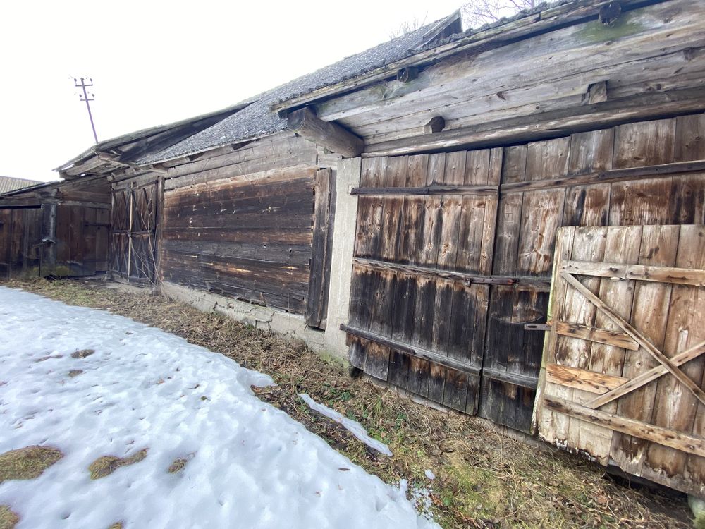 Rozbiórki stodół, skup starego drewna, desek, belek, uprzątnięcie