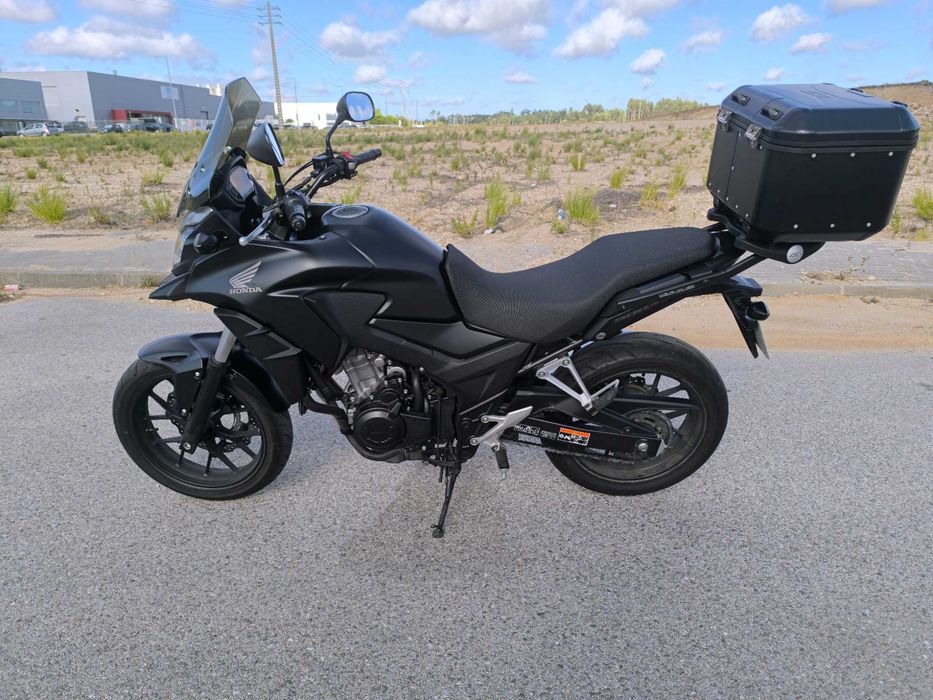 cb 500 x de 2017 preto mate
