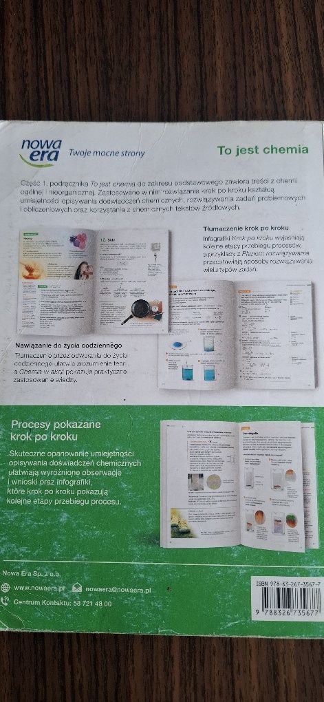 Podręcznik to jest chemia 1 podstawa