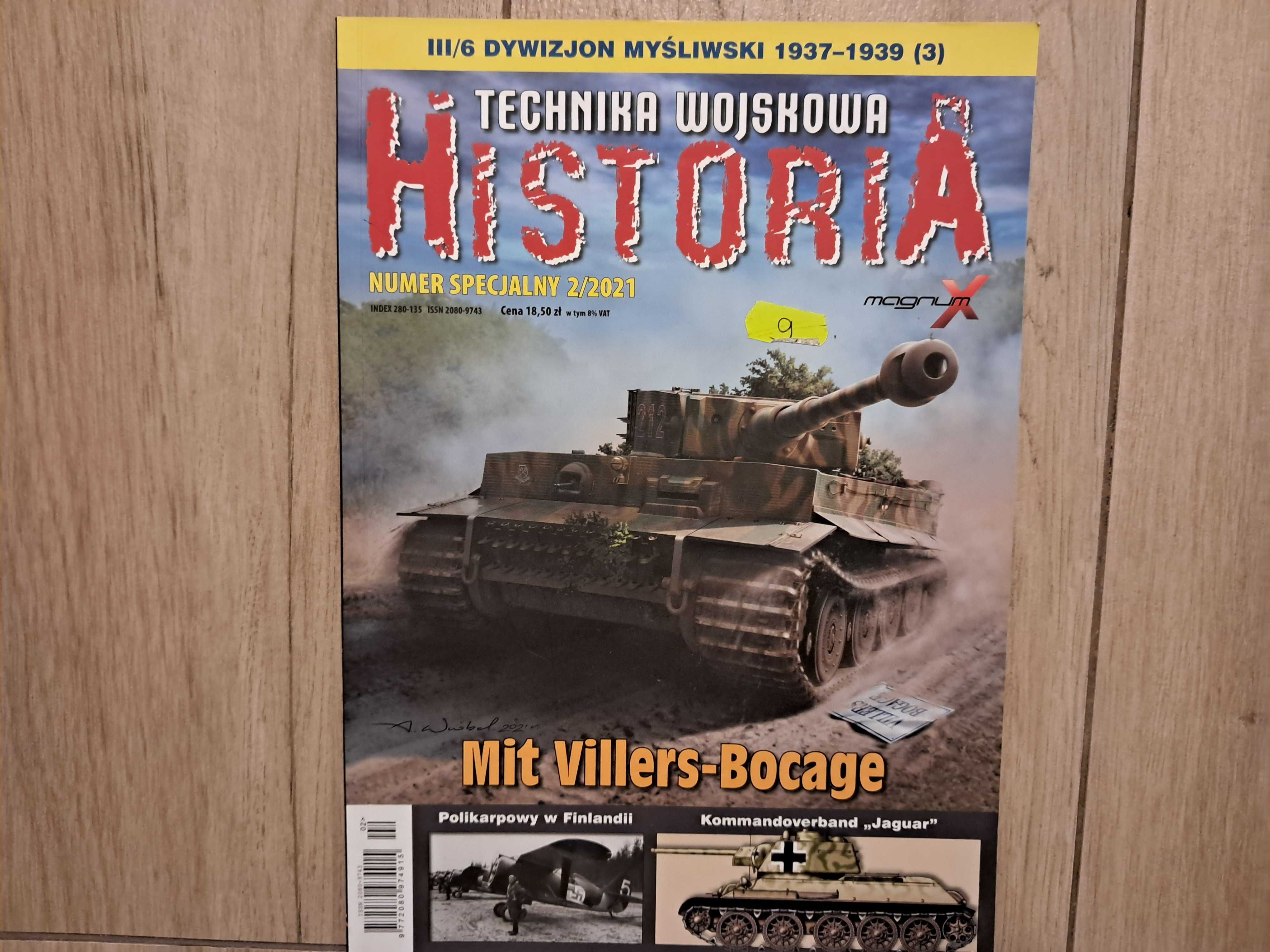 Technika Wojskowa Historia - numery specjalne 54 , 55 , 56