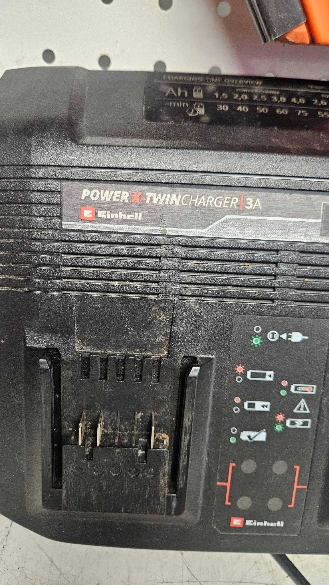 Ładowarka Einhell Power X-Twincharger 3 A