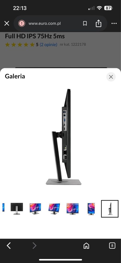 Monitor ASUS ProArt PA248QV jak nowy, mało używany