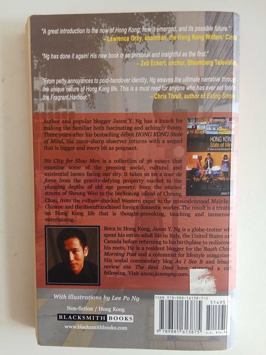 Jason Y. Ng - No city for slow men