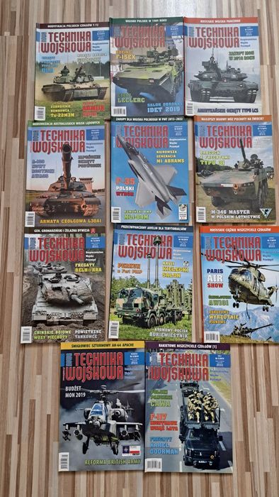 Nowa Technika Wojskowa 11 szt 2019 r
