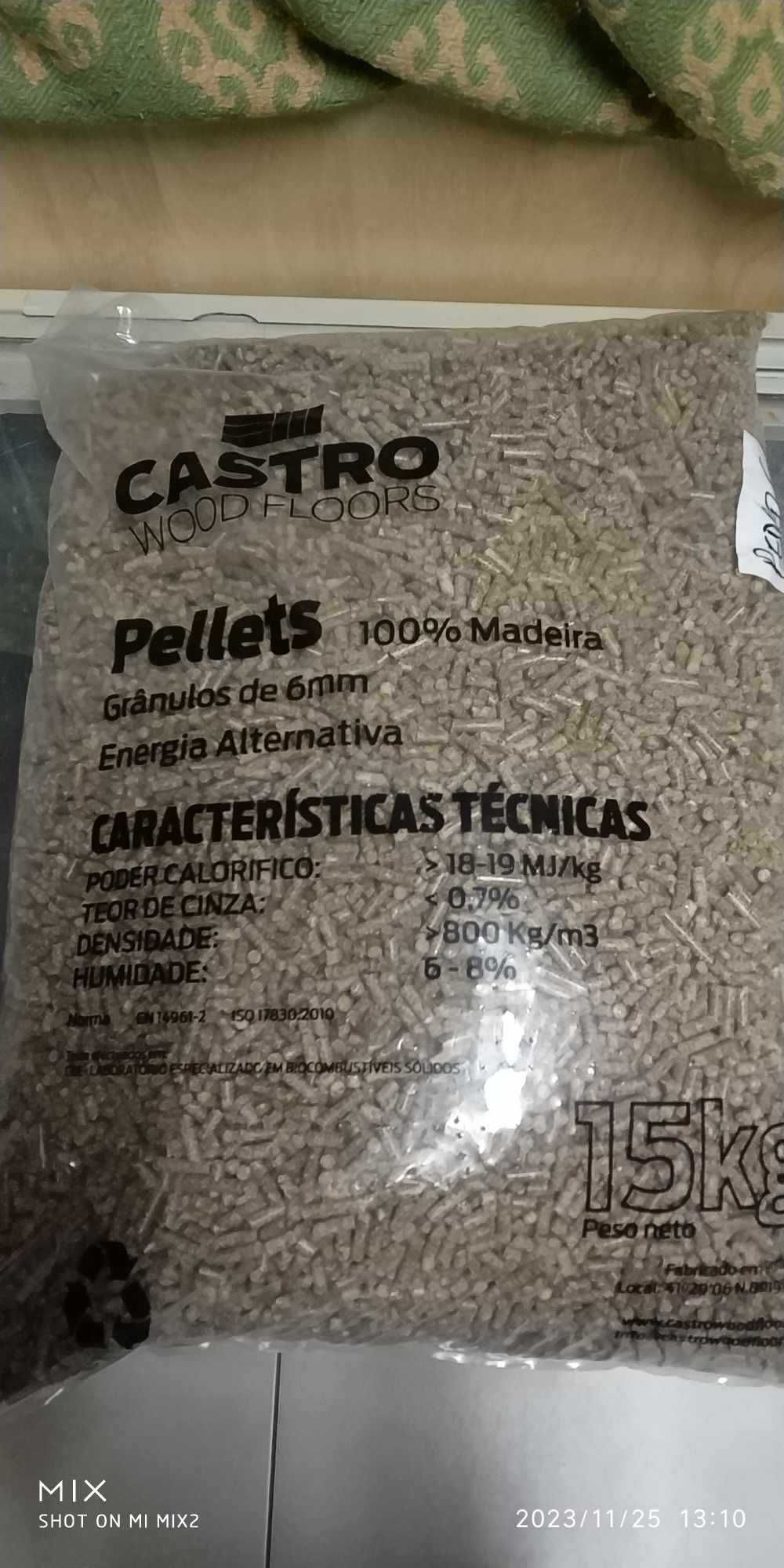 Pellets 15kg 4.80€