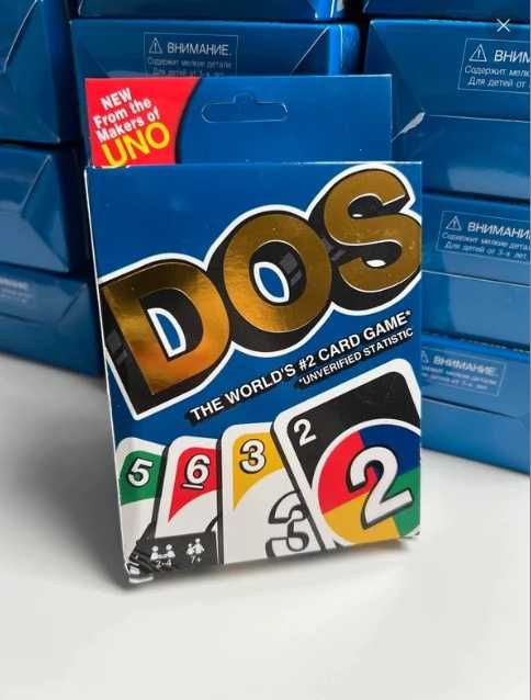 Karty do gry UNO Dos Gra planszowa karciana logiczna lamigłówka