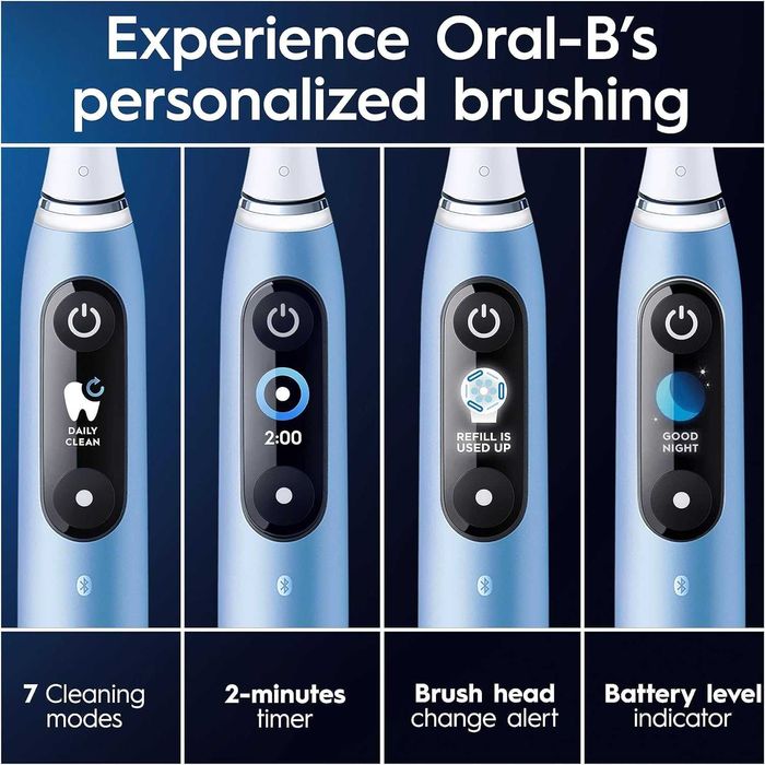 зубна щітка електрична  Oral-B iO9 лімітована серія колір Aqua i rose