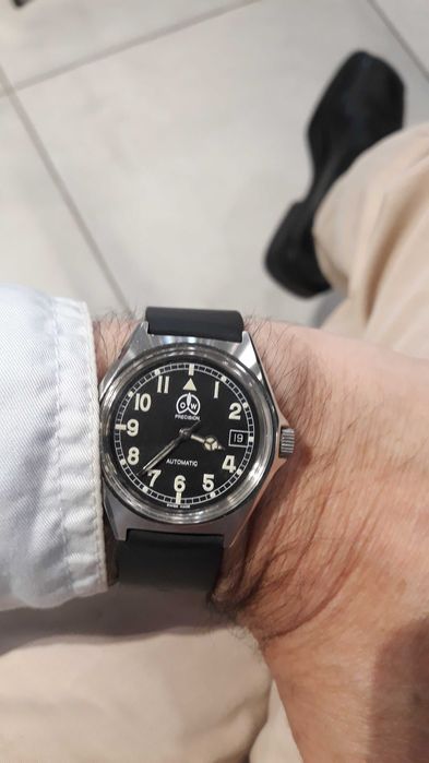 Relógio - Ollech & Wajs - ORIGINAL Exerc. Brtânico , c/ Novo-PORTO