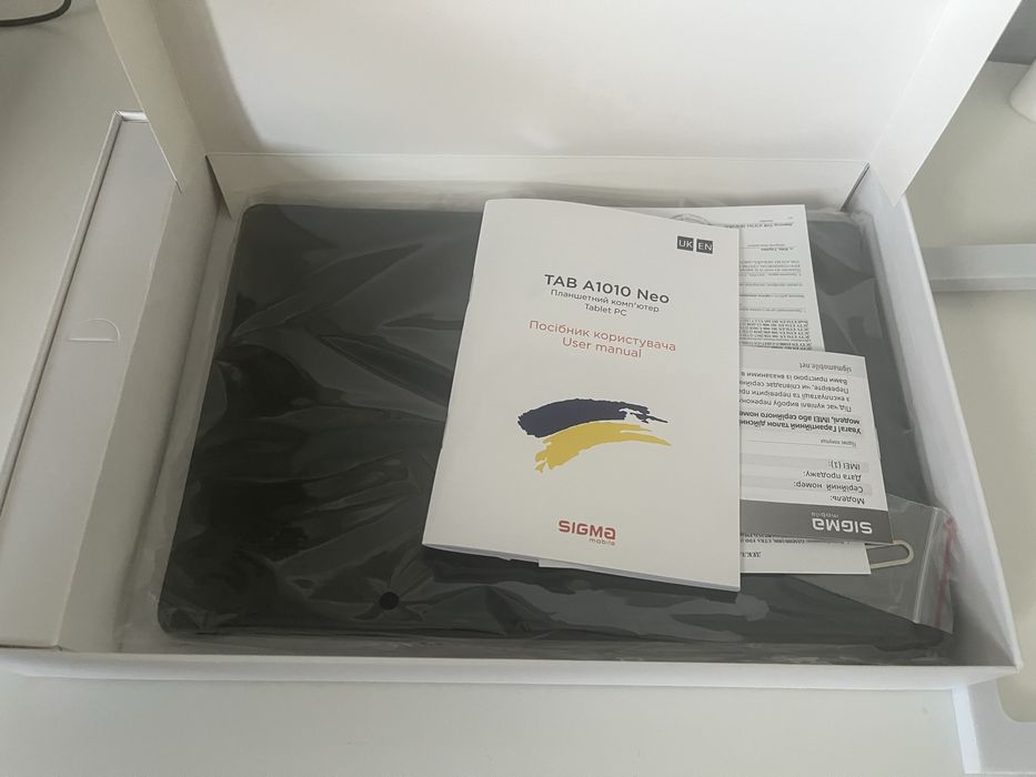 Новий Планшет Sigma mobile Tab A1010 Neo 4/64GB 4G +чохол-книжка