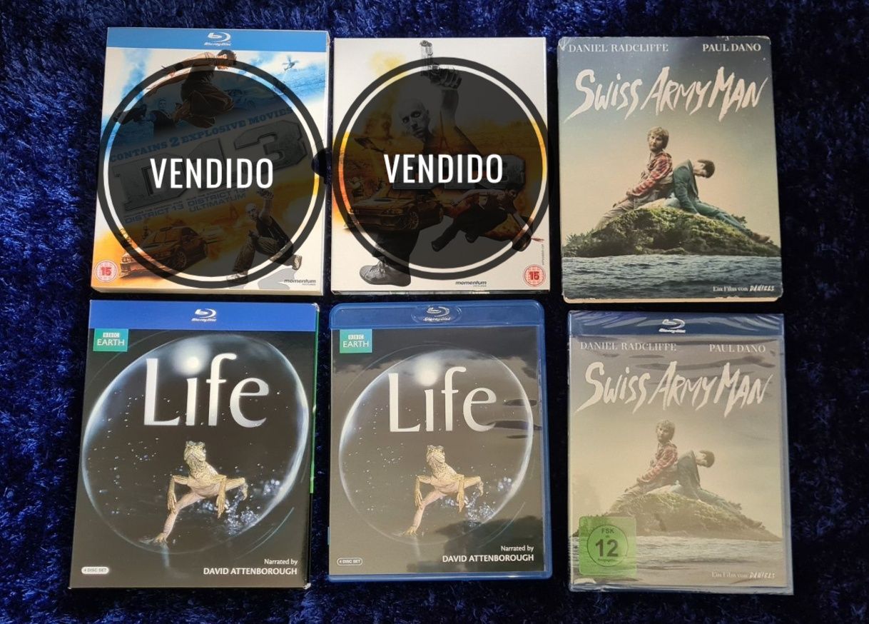 Vários filmes ( blu-ray ) sem legendas em português