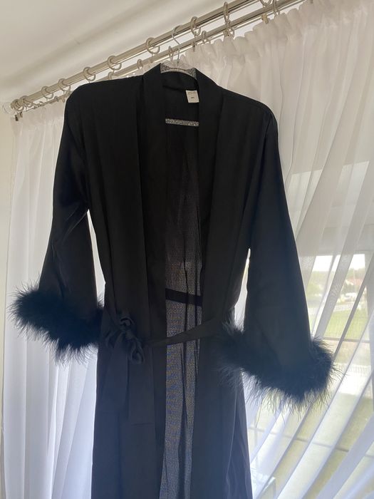 Szlafrok czarny m/l