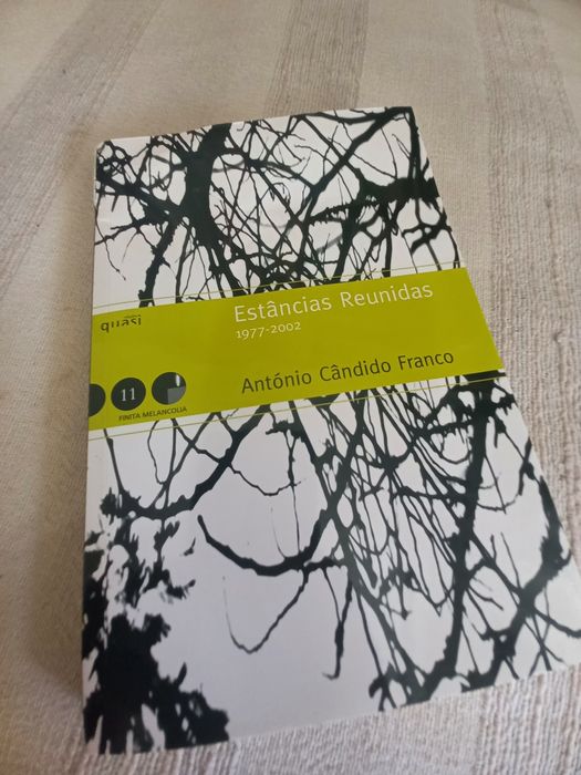 Antonio Cândido Franco antologia de poesia editada pela Quasi