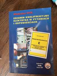 Władysław Orlik Egzamin kwalifikacyjny elektryka w pytaniach i odp.