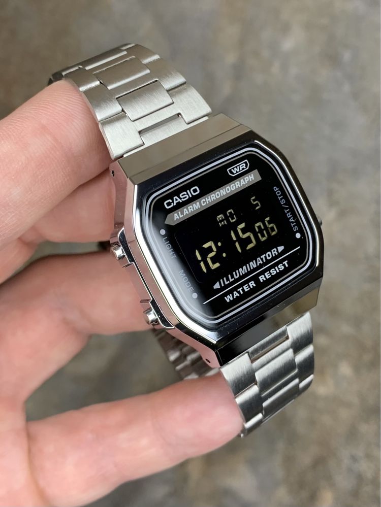 Годинник Casio A168XES + ремінець Оригінал Гарантія Касио Часы