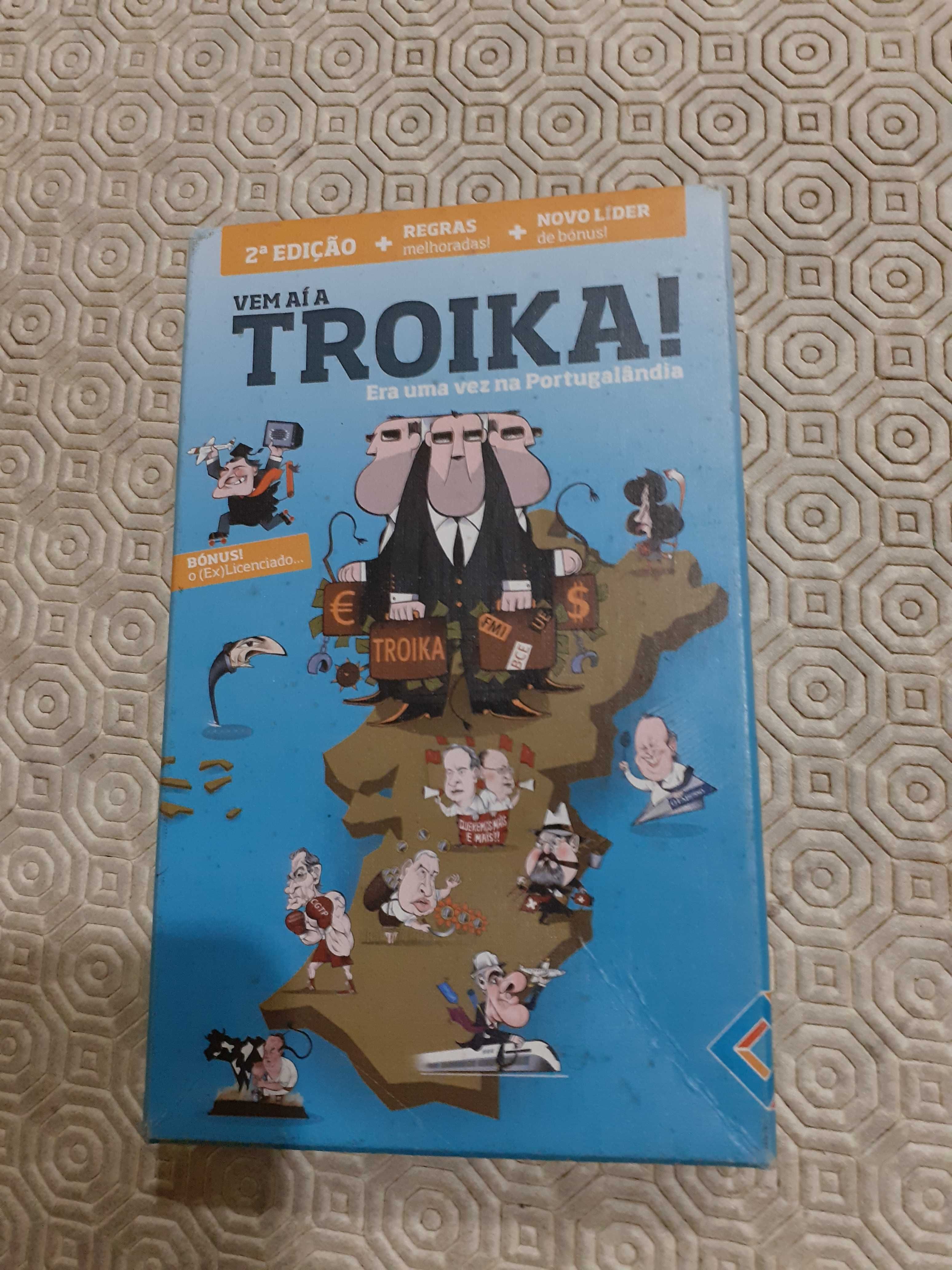 Jogo de Cartas - Vem aí a Troika